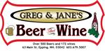 Greg & Jane's Beer & Wine