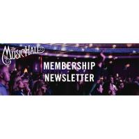The Music Hall - Membership Newsletter November 2023