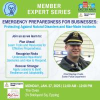 Emergency Preparedness with Exeter Police Chief Stephan Poulin