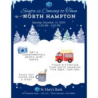 Santa is Coming to North Hampton, St. Mary's Bank