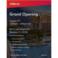 Adecco Staffing Grand Opening & Ribbon Cutting