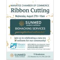Sunmed Modern Wellness- Manatee Chamber of Commerce Ribbon Cutting