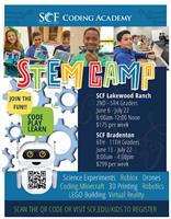 STEM Summer Camp - SCF Coding Academy