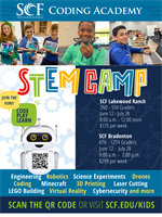 STEM Summer Camp - SCF Coding Academy