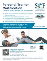 CERTIFIED PERSONAL TRAINER (HYBRID) with SCF