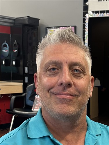This faux hawk is stylized-cut precision in action. Savannah shaped it clean and finished it with Mitch Matterial for strong hold with zero shine. That's the kind of craft you'll find at Sport Clips Haircuts of Bradenton in Manatee County, at Centre Point Commons between Chipotle and First Watch. Precision haircuts, men's grooming, and stylized cuts, plus walk-in haircuts and online check-in every visit. Se habla español. Walk in or check in online. It's a Game Changer.