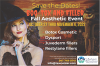 BOO-Tox and Filler Fall Aesthetic Event