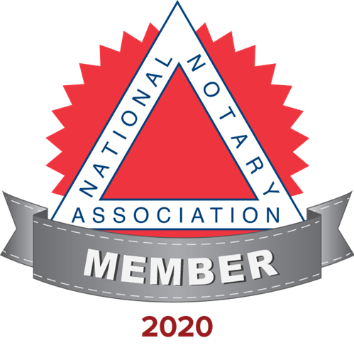 Certified and Member, National Notary Association Certified and Member, National Notary Association