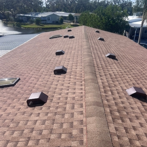 Finished roof replacement in Manatee County Finished roof replacement in Manatee County