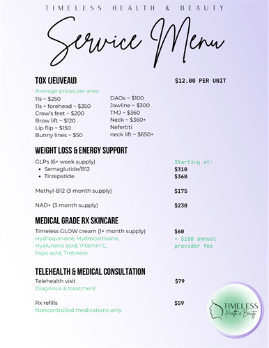 Service Menu