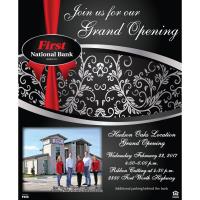 Ribbon Cutting/Grand Opening - First National Bank Hudson Oaks 