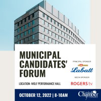 *Municipal Candidates' Forum