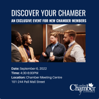 2022 September Discover Your Chamber *New Members Only*