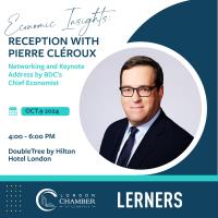 Economic Insights: Reception with Pierre Cléroux - Networking and Keynote Address by BDC's Chief Economist