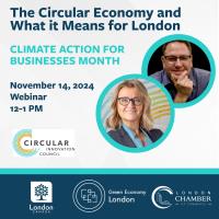 The Circular Economy and What it Means for London Webinar