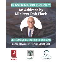 Powering Prosperity: An Address by The Honourable Rob Flack