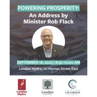 Powering Prosperity: An Address by The Honourable Rob Flack