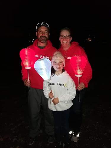 9 yr old Paige Leukemia Survivor & parents