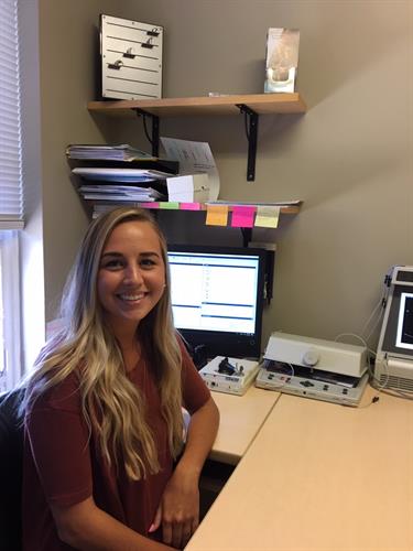 Teighan is a hearing instrument specialist, and a pro at customizing hearing solutions.