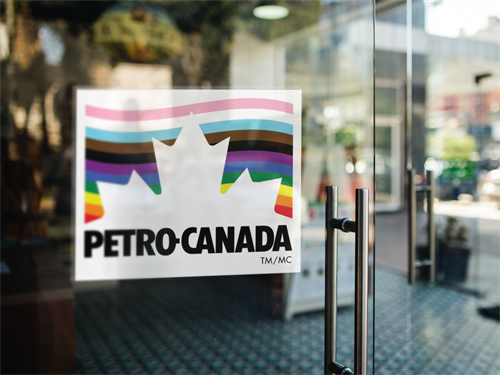 Logo Design for Petro Canada for Pride Month