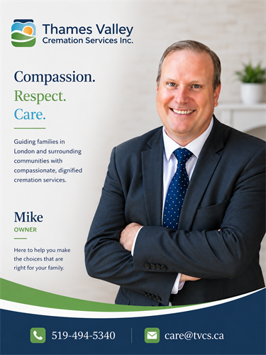 Mike Holmes Co-Owner,Licensed Funeral Director & Pre-Need Specialist