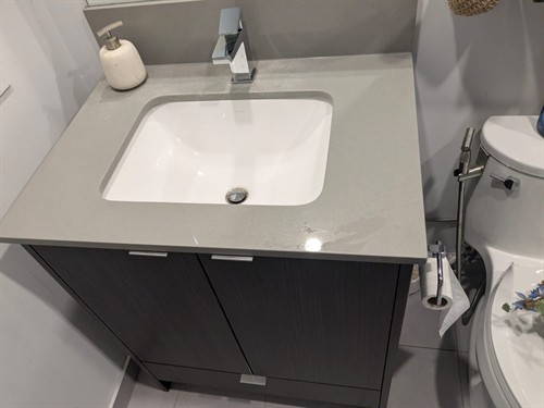Bathroom cleaning 