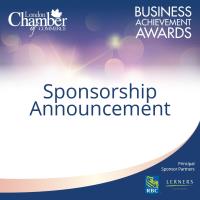 Business Achievement Awards Sponsorship Announcement