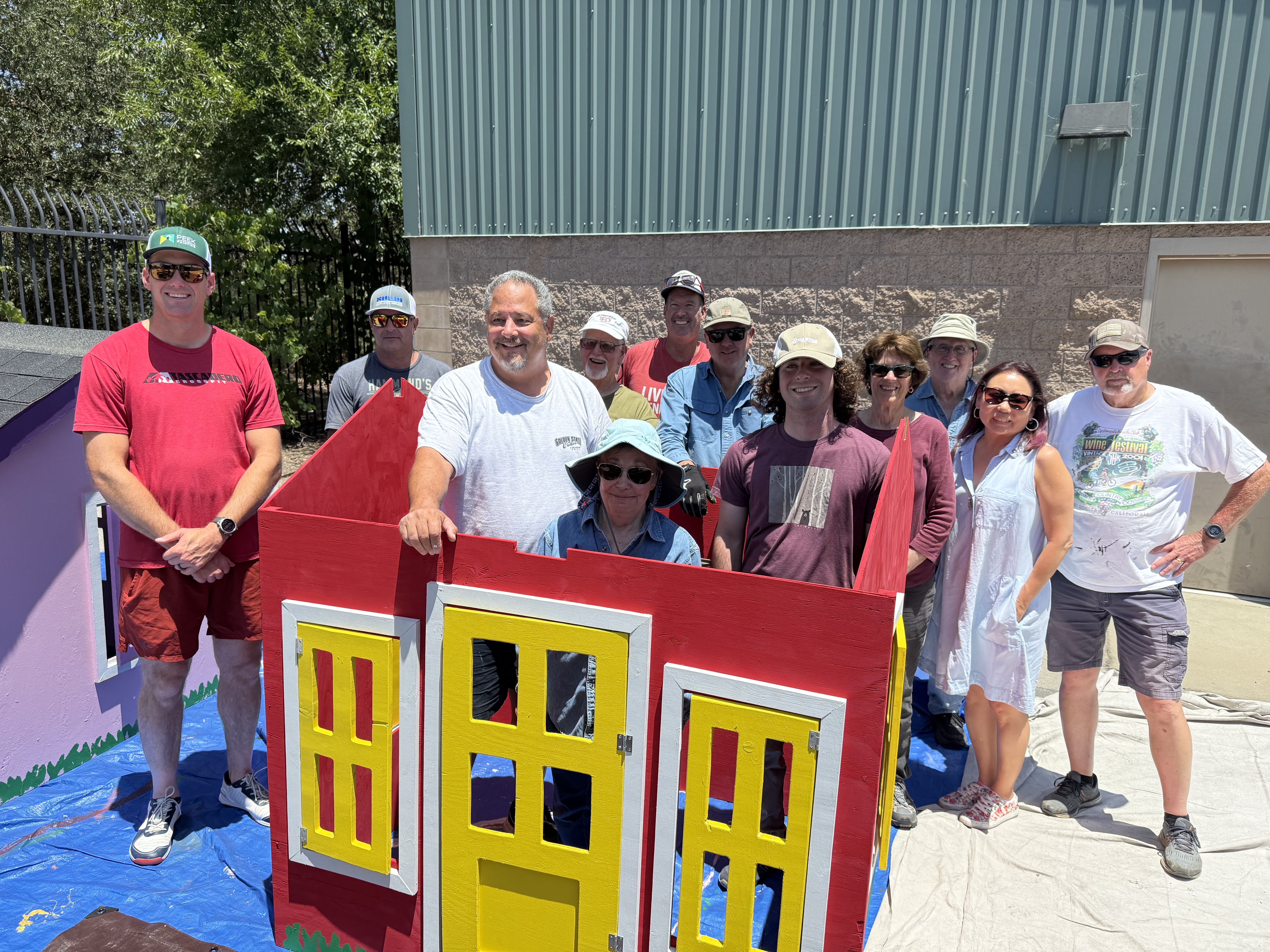Image for Rotary Club of Atascadero and Habitat for Humanity SLO County Partner to Build Imaginative Places for Kids