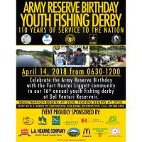 Army Reserve Youth Birthday Fishing Derby