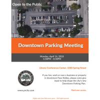 Downtown Parking Meeting