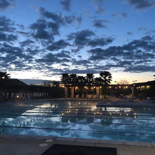 Sunrises are the best at Paso Robles Sports Club!