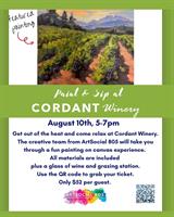 Cordant Winery Paint & Sip Workshop