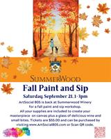 Summerwood Paint & Sip with ArtSocial 805