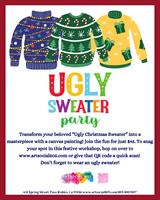 Painting Ugly Christmas Sweaters at ArtSocial 805