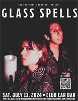 Glass Spells LIVE at Club Car Bar