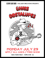 Chris Costalupes LIVE at Club Car Bar