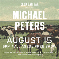 Michael Peters LIVE at Club Car Bar