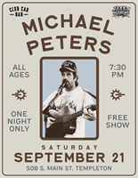 Michael Peters LIVE at Club Car Bar