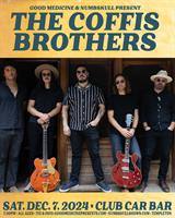 The Coffis Brothers w/ Hilary Watson LIVE at Club Car Bar