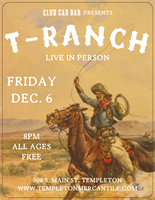 T-RANCH Live At Club Car Bar