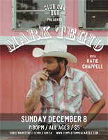 Mark Tegio w/ Katie Chappell LIVE at Club Car Bar