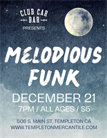 Melodious Funk LIVE at Club Car Bar