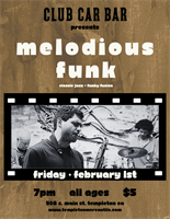 Melodious Funk LIVE at Club Car Bar