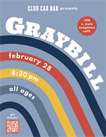 Graybill LIVE at Club Car Bar