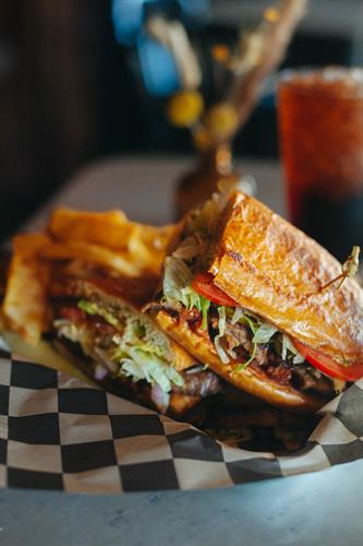 Tri-Tip Torta - A House Favorite