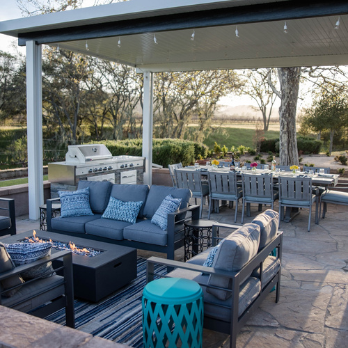 Clark House Back Patio