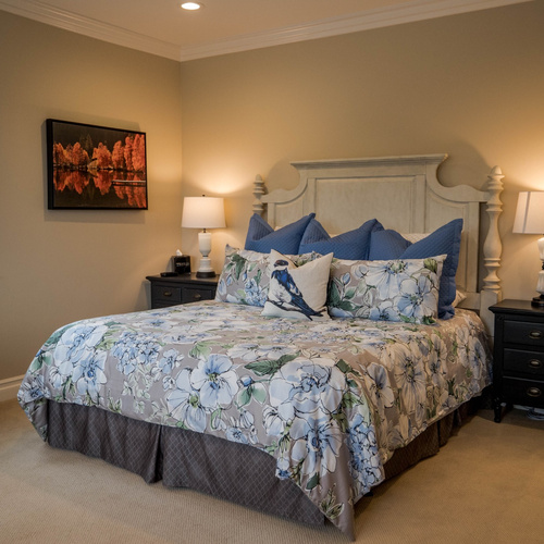 Upstairs Bedroom Number 5 with King Bed & Sitting Area