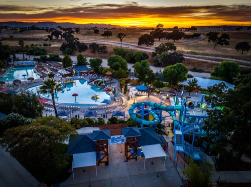 The Ravine Water Park Sunset