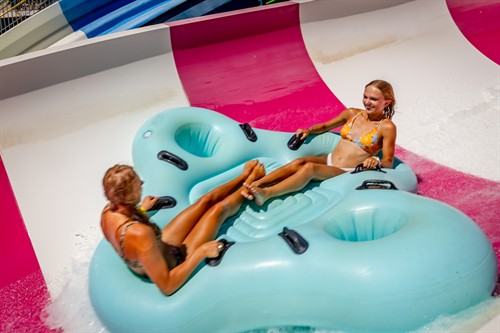 The Ravine Water Park Thunder Run Family Tube Slide