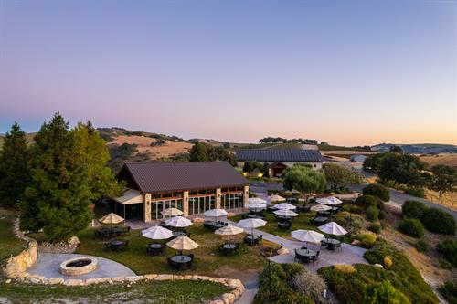 Calcareous Vineyard's remote hilltop location on Paso Robles' west side
